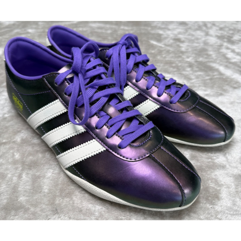 Adidas Tokyo Metallic Purple White Sneakers Womens Size 9.5 IH6610